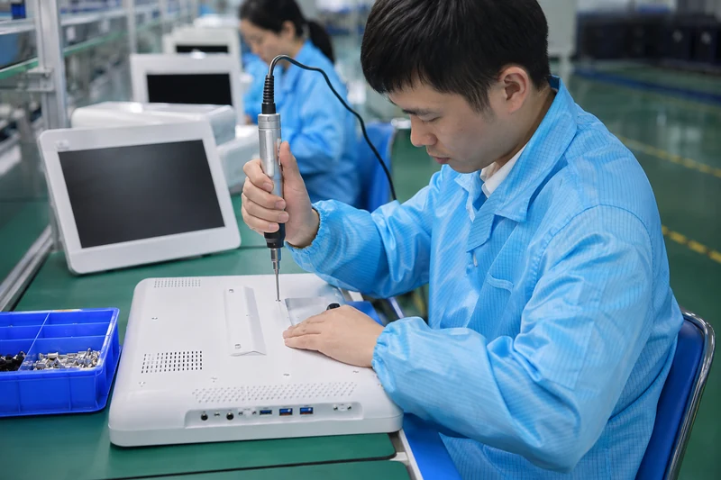 医用显示器组装工位