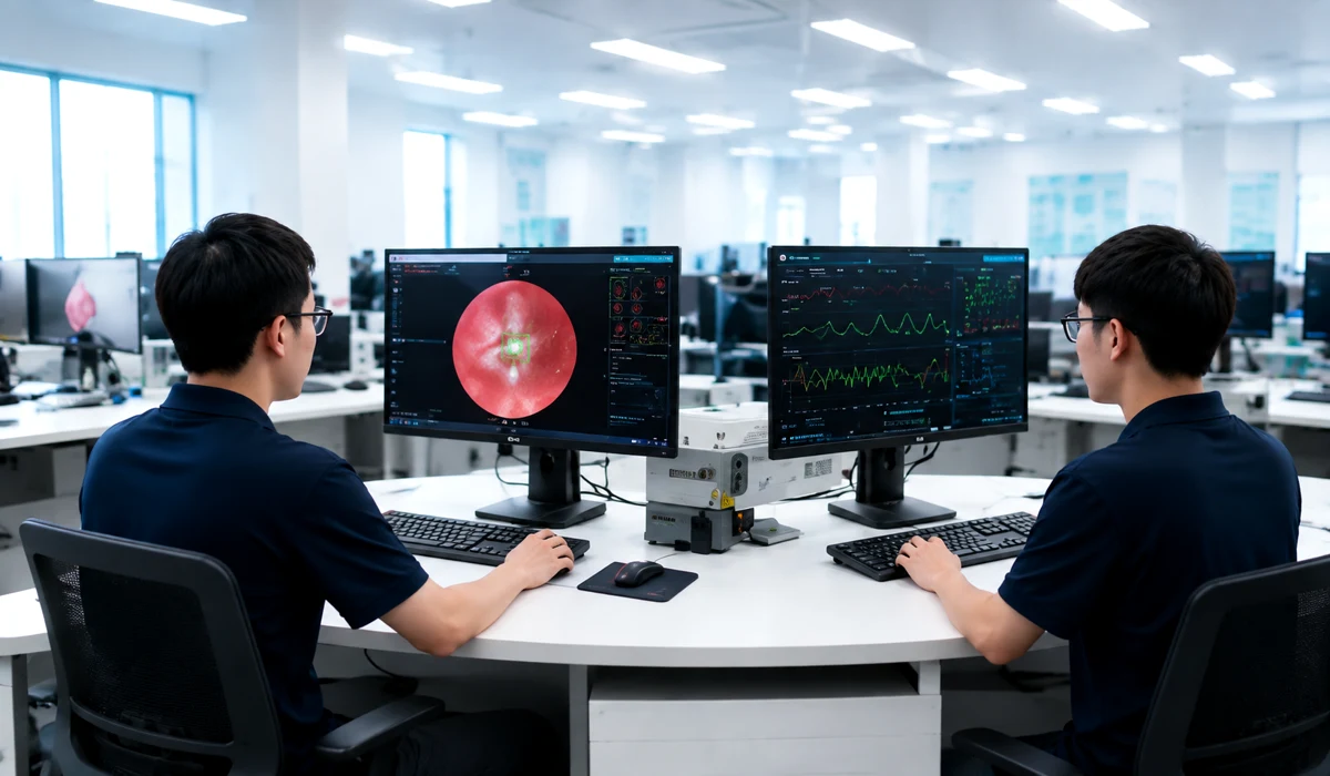 从事医疗影像研发工作的 SOINVISION 工程师