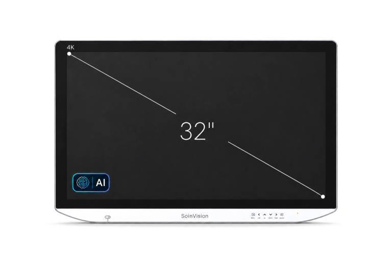 SOIN NEXARA X 32 英寸 4K 手术显示器正面视图